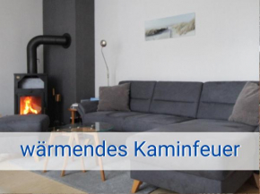 Böltser Hus Ferienwohnungen mit Strandkorb und Kamin 10 Gehminuten zum kurtaxefreien Sandstrand
